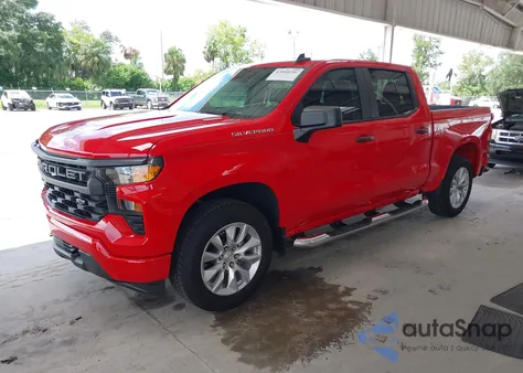 2024 Chevrolet Silverado 1500 2Wd Short Bed Custom from USA, damaged, VIN 1GCPABEK3RZ339152